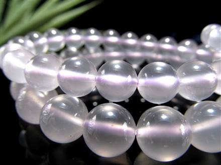 アイスクォーツ 玉髄 ブレスレット カルセドニー 瑪瑙