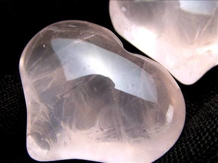 ローズクォーツ ハート タンブル お守り 恋愛運