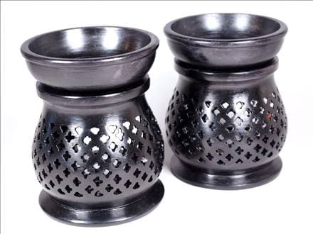 ソープストーン アロマポット 香炉 アロマテラピー ヨガ 癒し