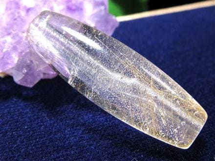マニハール クォーツ 天珠型 ビーズ石 ヒマラヤ山脈 水晶 御守り