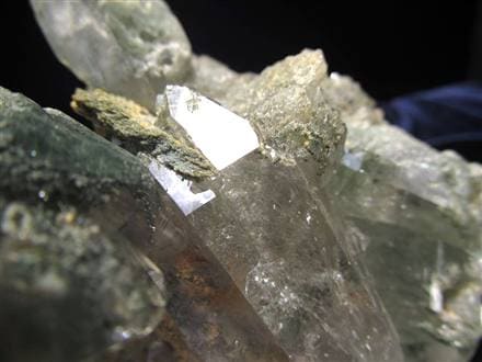 マニカランクォーツ 原石 水晶 マニカラン産 クラスター