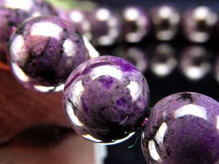 スギライト 杉石 ブレスレット 三大ヒーリングストーン リクトライト