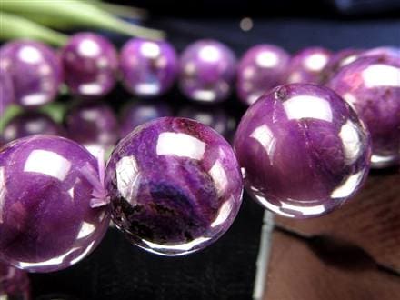 スギライト 杉石 ブレスレット 三大ヒーリングストーン リクトライト