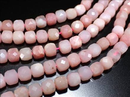 連 キューブカット アクセサリー パーツ 天然石