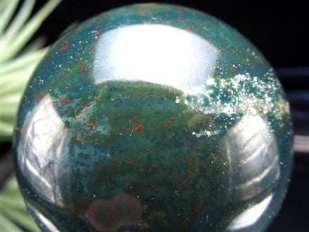 ブラッドストーン ヘリオトロープ 丸玉 スフィア