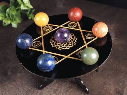 S3☆特別ご提供☆THE 七星陣☆【7種チャクラストーン♢アクリル製七星