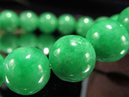 ミャンマージェイド 翡翠 ブレスレット ジェダイト 天然石