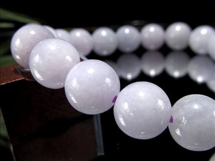 A貨翡翠 翡翠 ブレスレット ジェイド ラベンダー翡翠