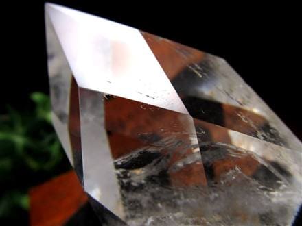 天然水晶 六芒星 ドロップカット クリスタル レムリアンシードクリスタル