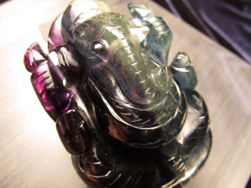 フローライトガネーシャ