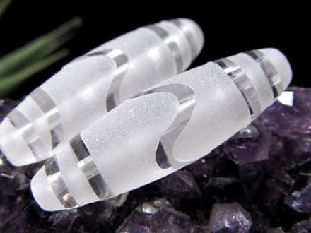 天珠 水晶 クリスタル天珠 水晶天珠