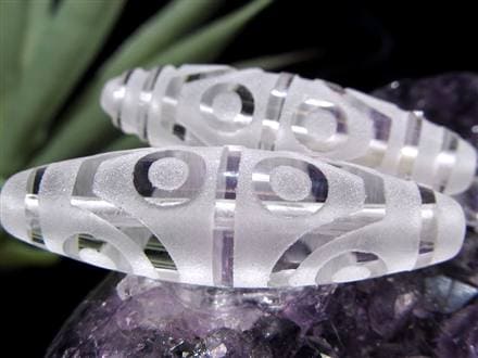 天珠 水晶 クリスタル天珠 水晶天珠