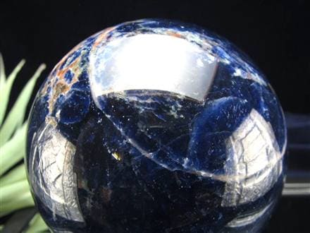 ソーダライト 方曹達石 丸玉 スフィア 置き物