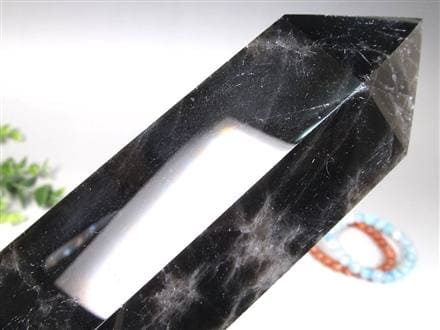 モリオン 黒水晶 黒水晶ブレス モリオンブレス 黒水晶クラスター