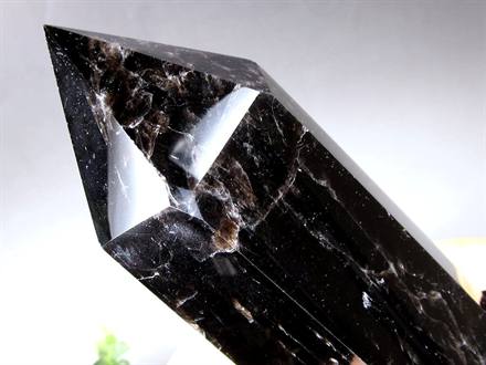 モリオン 黒水晶 ポイント インテリア 置物