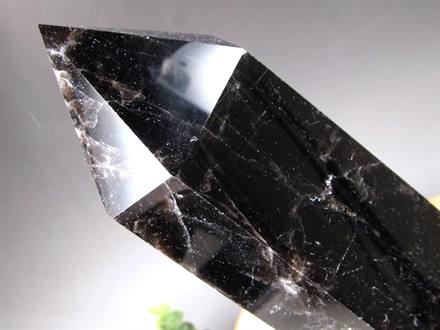 モリオン 黒水晶 ポイント インテリア 置物