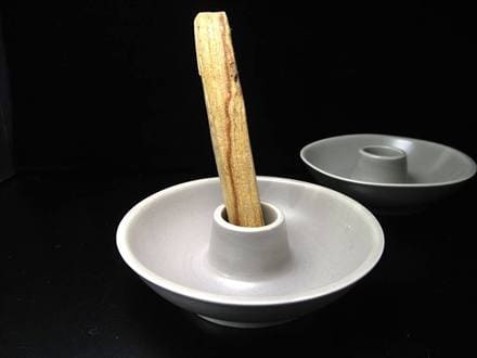 パロサント ホルダー 陶器製 皿 香立て インセンスホルダー パロサントスティック スマッジング プレート サイズ デザイン 輸入 卸