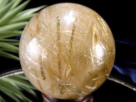 ルチルクォーツ 丸玉 ザギマウンテン スフィア ヒーラー