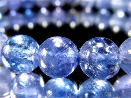 タンザナイト ブレスレット 誕生石 ブルーゾイサイト 宝石