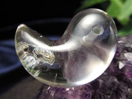 ガネーシュヒマール ヒマラヤ 水晶 勾玉 ビーズ