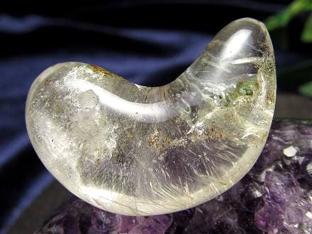 ガネーシュヒマール ヒマラヤ 水晶 勾玉 ビーズ