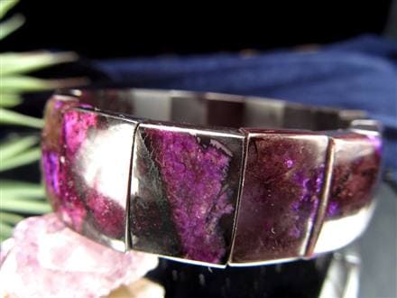 スギライト 杉石 ブレスレット 三大ヒーリングストーン リクトライト