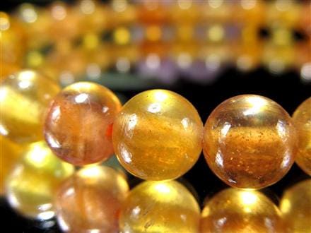 プクラジストーン イエローサファイア サファイア 誕生石 ブレスレット