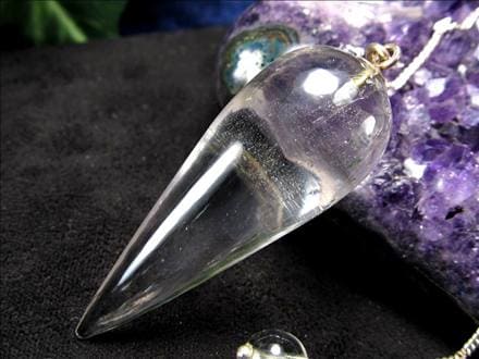 ガネーシュヒマール 水晶 ペンデュラム ファセットカット ポイント