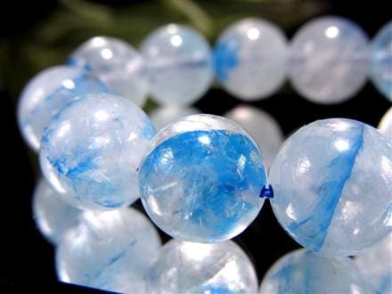 アズライト クォーツ 藍銅鉱 マラカイト ブレスレット 天然石