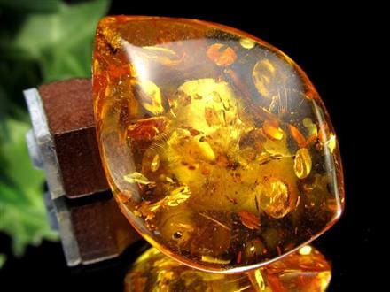 アンバー バルティックアンバー 琥珀 カボション タンブル