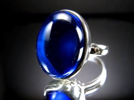 アンバー リング Silver925 天然琥珀 リトアニアアンバー