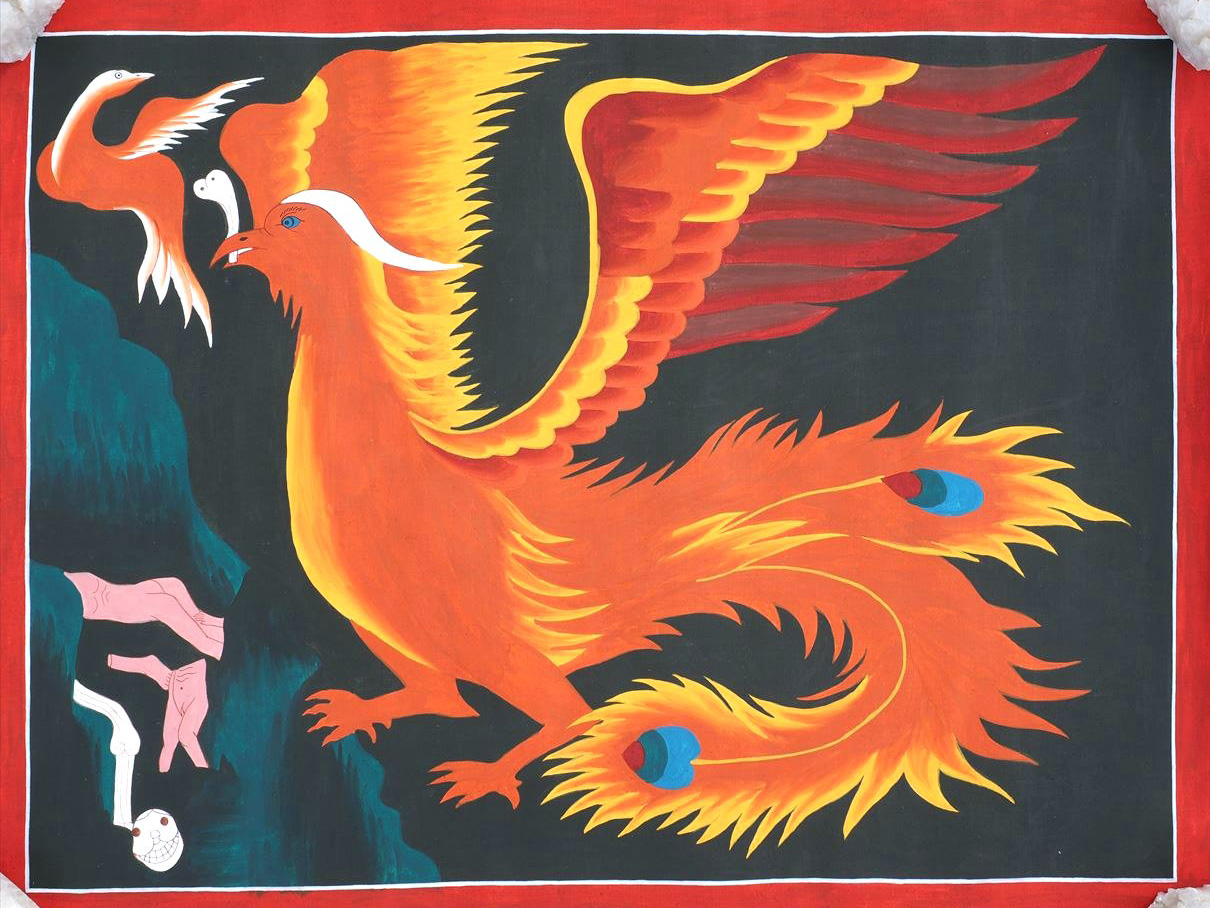 タンカ風絵画