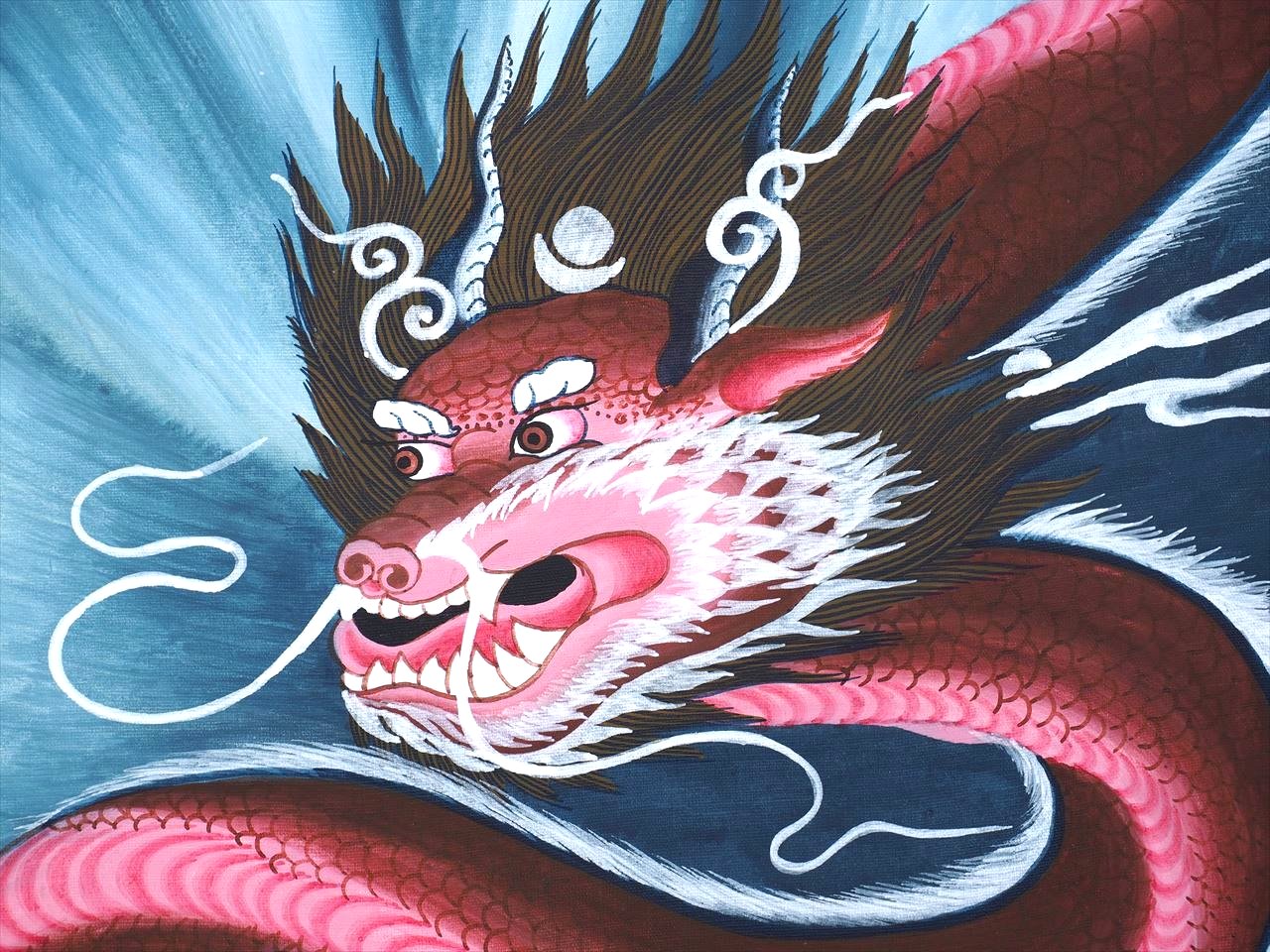 タンカ風絵画