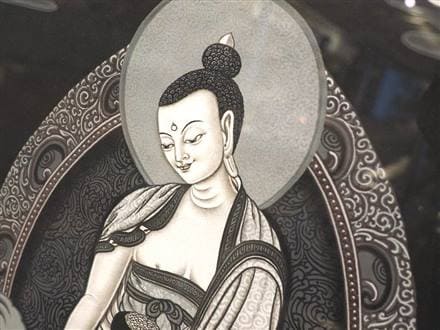 曼荼羅 マンダラ タンカ 仏画 額入り