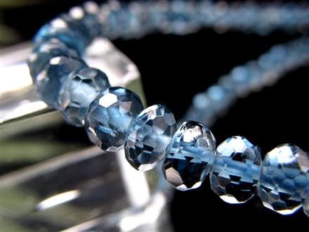 ブルートパーズ ロンドンブルートパーズ ブレスレット 黄玉 誕生石