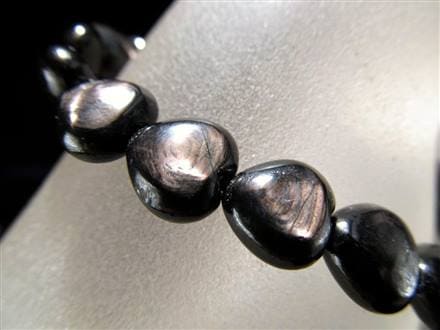 ハイパーシーン 紫蘇輝石 ブレスレット ハート型 hyperStheons