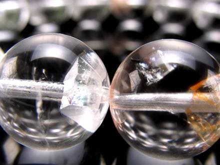 クォーツインクォーツ ブレスレット マニフェストクォーツ 貫入水晶 クリスタル