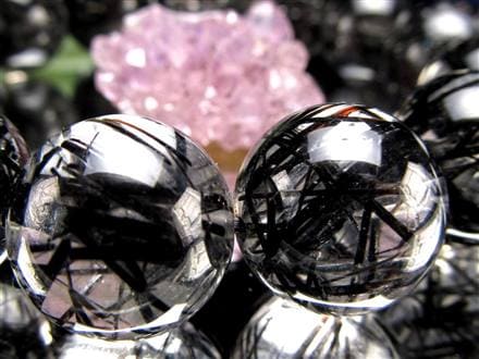 ルチルクォーツ ブラックルチル ブレスレット 天然石 パワーストーン