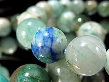 クリソコラ シリカ ブレスレット 珪孔雀石 クリソコラシリカ