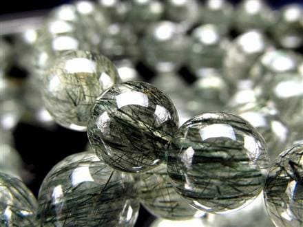 グリーンルチルクォーツ ブレスレット ルチル 天然石 パワーストーン