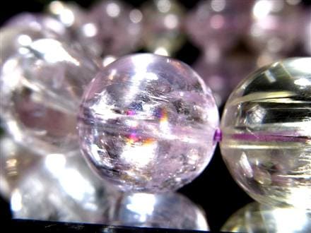 スポデューメン キャッツアイ クンツァイト リチア輝石 ブレスレット