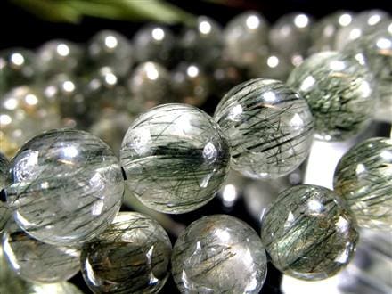 グリーンルチルクォーツ ブレスレット ルチル 天然石 パワーストーン