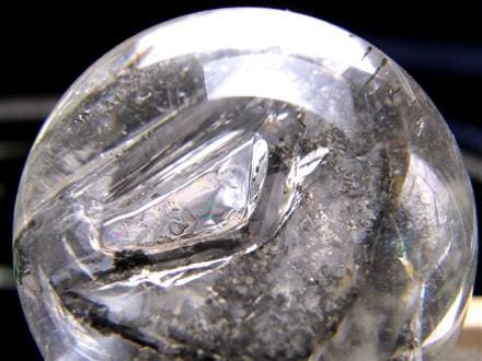 水入り水晶 丸玉 水晶 クォーツ 天然石