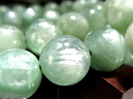 マイカ ブレスレット エメラルド 雲母 アグリゲート