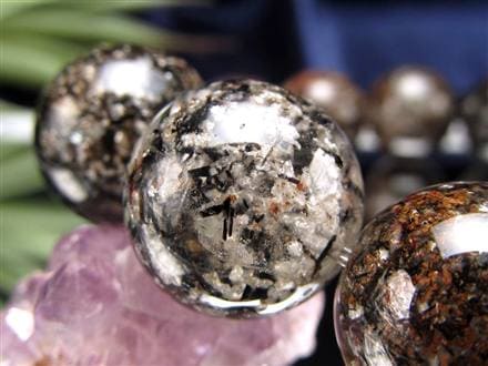 ガーデンルチルクォール 庭園針水晶 ルチルクォーツ ガーデンクォーツ ブレスレット