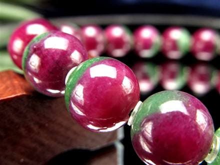 ルビーインゾイサイト ブレスレット ルビー ゾイサイト アニョライト