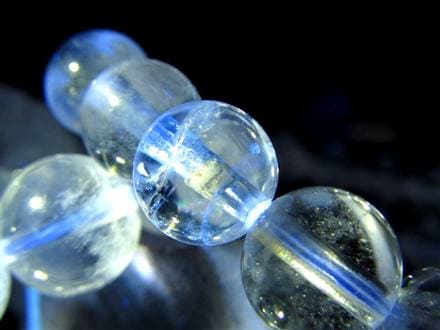 オイルインクォーツ 石油入り水晶 ブレスレット パキスタン産 古代の石油