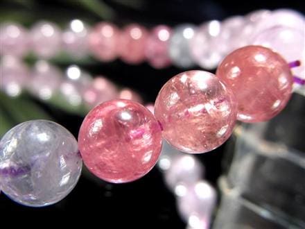 カラースピネル MIXスピネル 尖晶石 ブレスレット 8月の誕生石