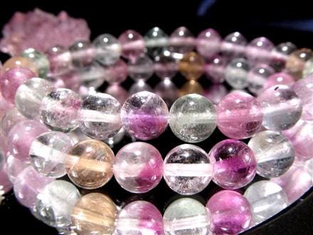 フローライト ブレスレット レインボーフローライト ファントムフローライト 蛍石