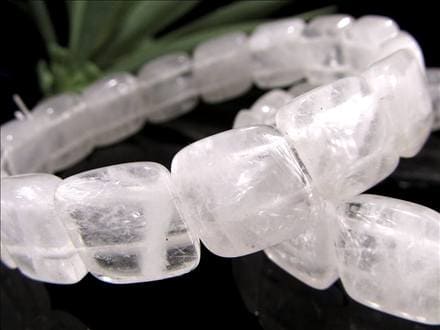 水晶 クォーツ バングルブレスレット パワーストーン 天然石